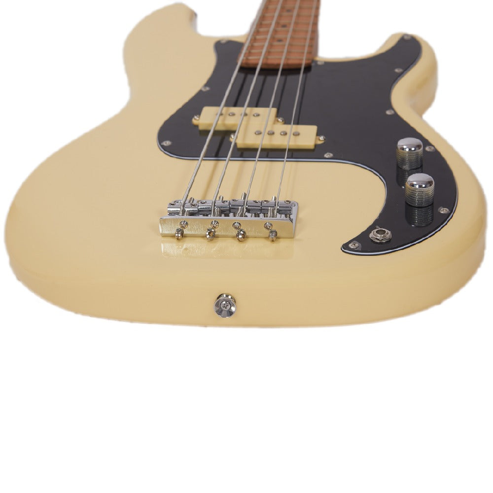 Vault Bass Guitars Vault PB Series 2 Precision Bass 4-String Bass Guitar#Colour_buttercream 