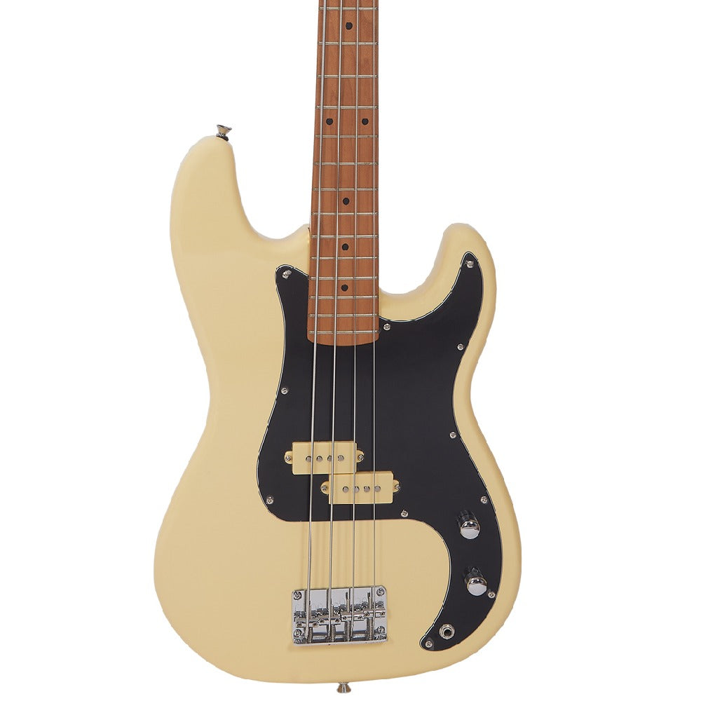 Vault Bass Guitars Vault PB Series 2 Precision Bass 4-String Bass Guitar#Colour_buttercream 