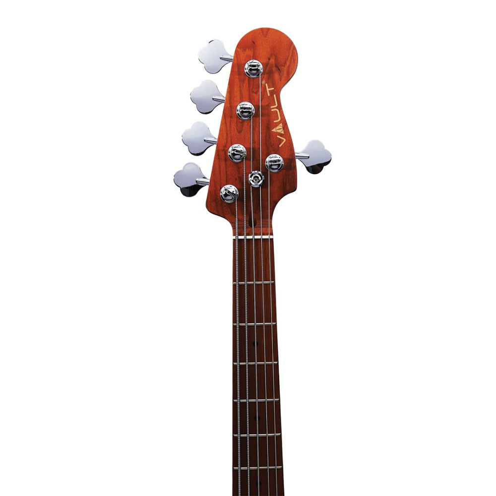 Vault Bass Guitars Vault PB Series 2 Precision Bass 5-String Bass Guitar#colour_red