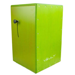 Vault Cajons Olive Green Vault Beat Box Birch Wood Cajon With 3 Year Warranty