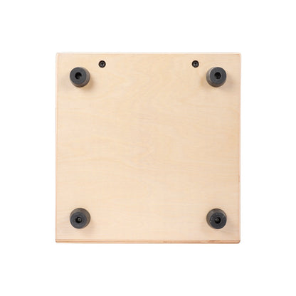 Vault Cajons Vault BCJ-24 Birch/Black/Zebra Wood Cajon with Adjustable Snare