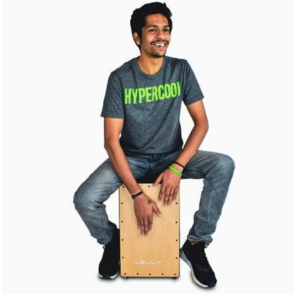 vault cajons vault drumbox oak wood cajon with 3 year warranty   