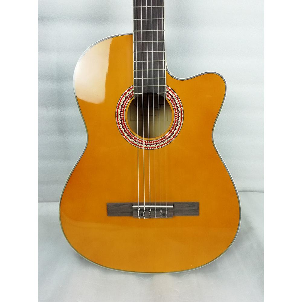 vault classical guitars vault ec39ce 39 inch classical guitar with pickup - natural - open box b stock    #barcode_361271