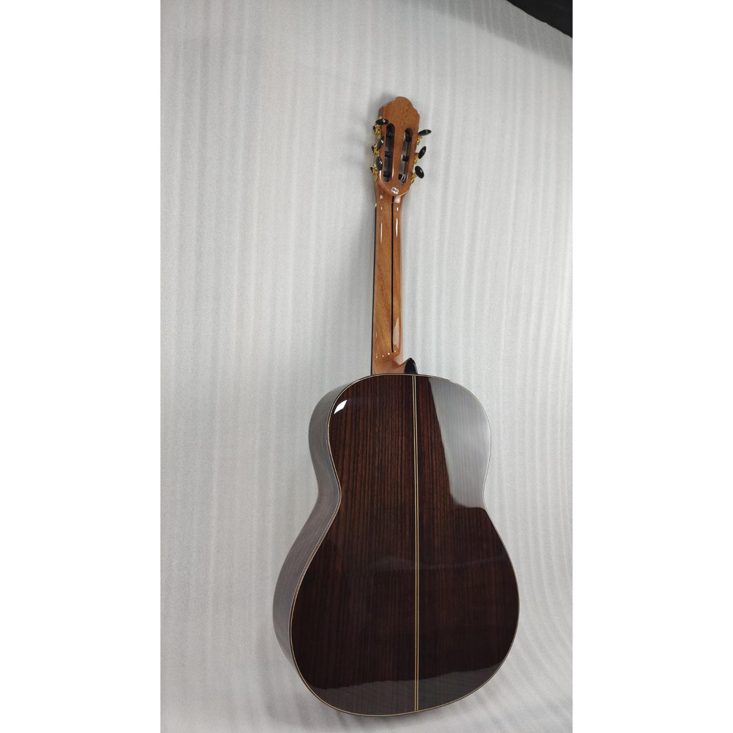 Vault Classical Guitars Vault Performer Pro All Solid Body Classical Guitar with Armrest and Dual EQ Pickup - Open Box