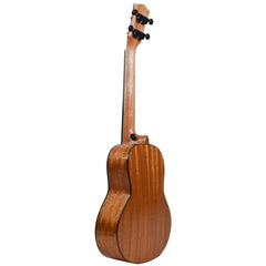 Vault Concert Ukuleles Natural Vault Performer Pro 24" All Solid Mahogany Premium Concert Ukulele With EQ & Gigbag