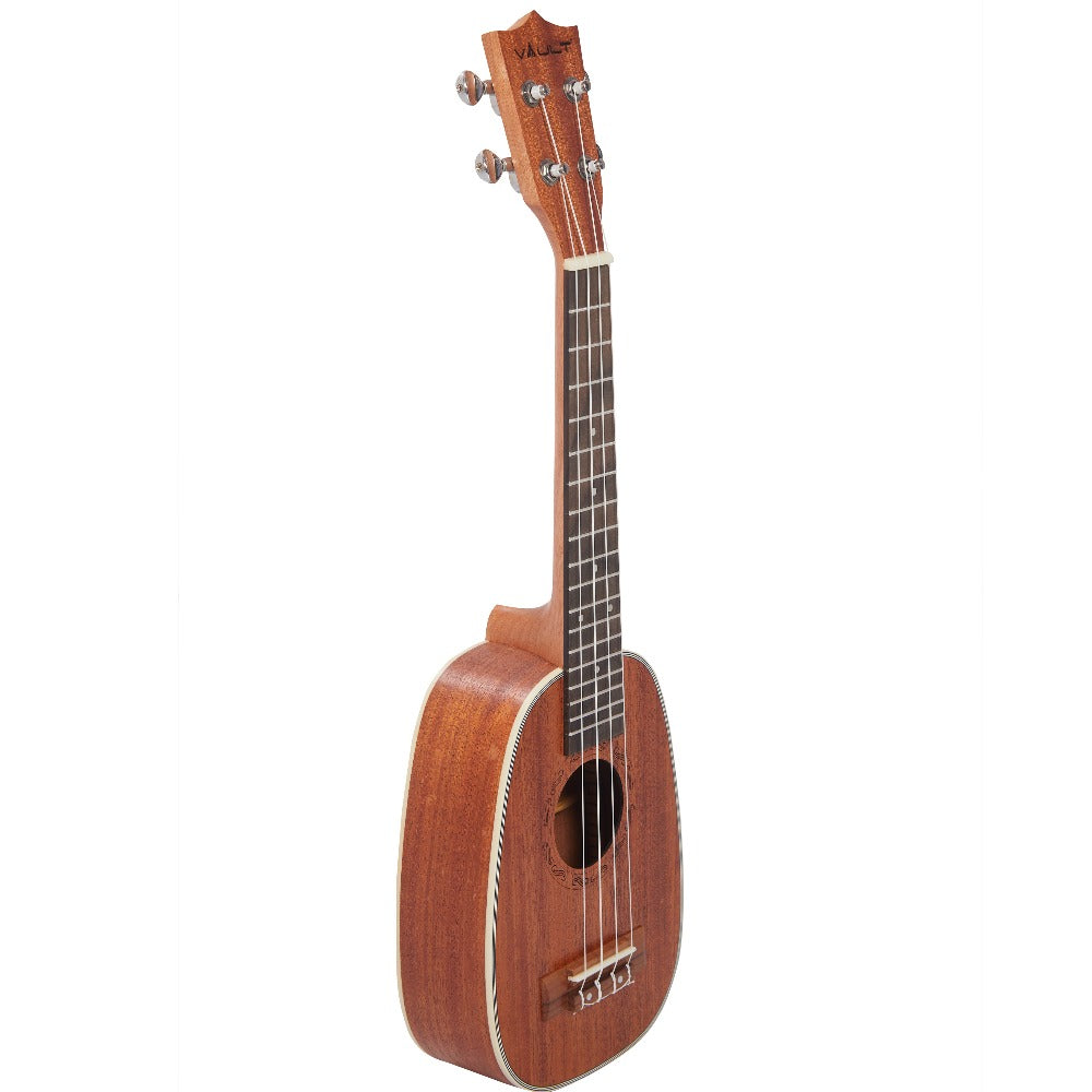 Vault Concert Ukuleles Natural Vault UK-100CP 23" Pineapple Shape Concert Ukulele