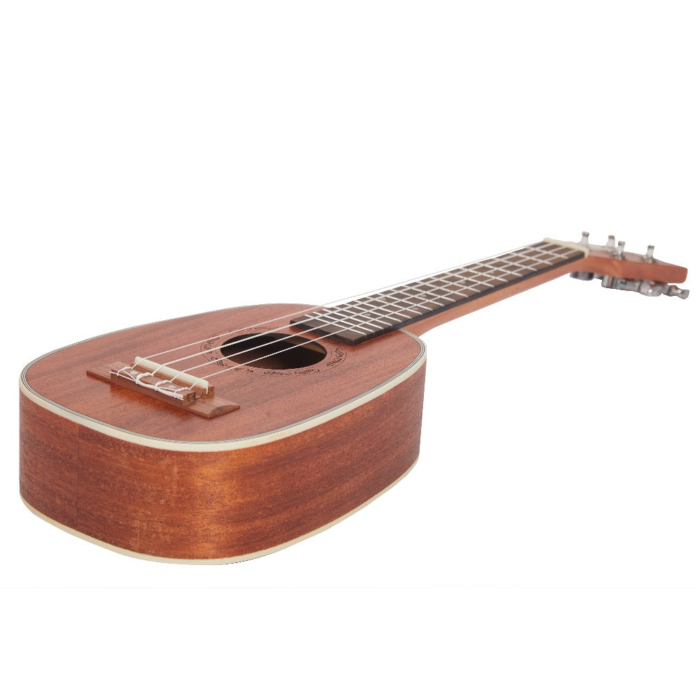 Vault Concert Ukuleles Natural Vault UK-100CP 23" Pineapple Shape Concert Ukulele