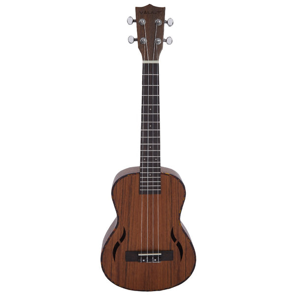 Vault Concert Ukuleles Natural Vault UK-200C 23" Premium Walnut Laminate with Side Soundport Concert Ukulele #color_natural