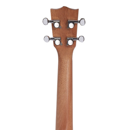 Vault Concert Ukuleles Vault UK-1000CC 23-Inch Solid Spruce Top Premium Semi Cutaway Concert Ukulele 