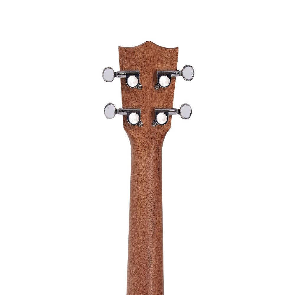 Vault Concert Ukuleles Vault UK-1000CC 23-Inch Solid Spruce Top Premium Semi Cutaway Concert Ukulele #type_electroacoustic