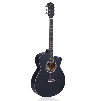 Vault Concert Ukuleles Vault UK-200C 23" Premium Walnut Laminate with Side Soundport Concert Ukulele - Open Box