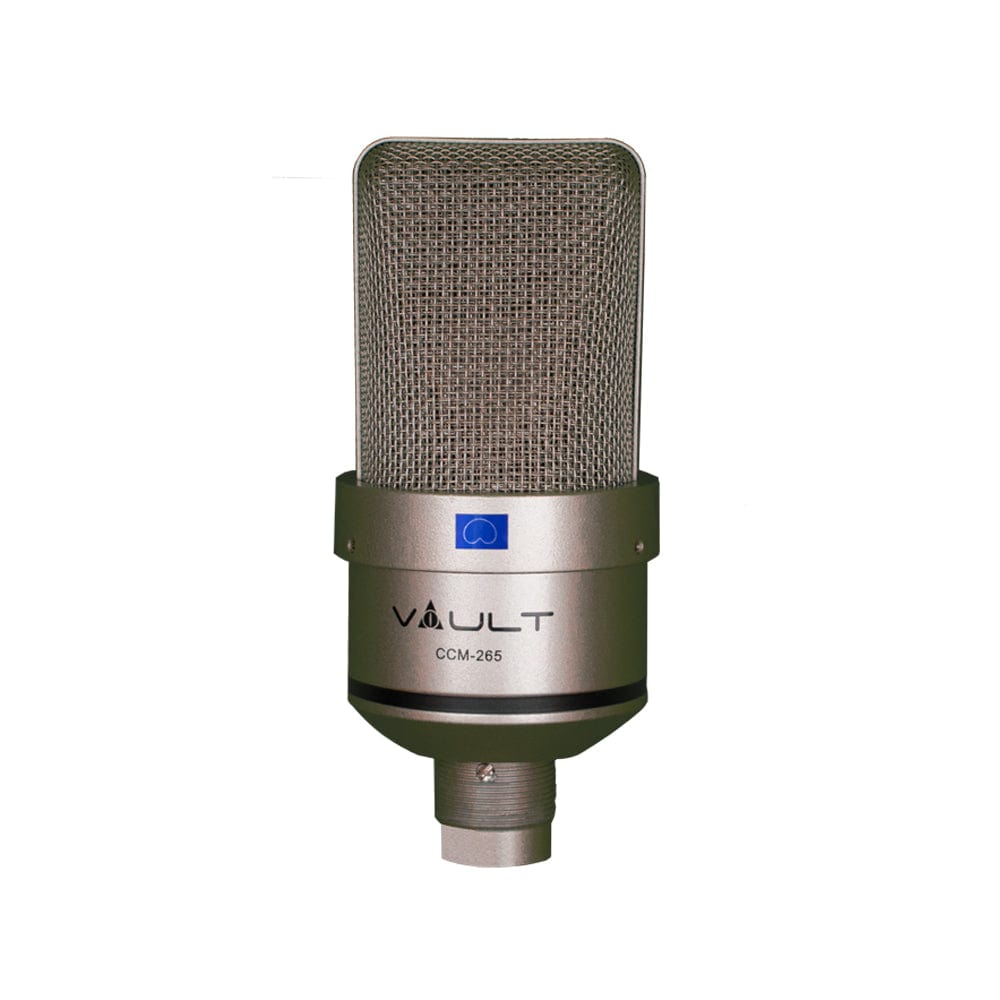 Vault Condenser Microphones Vault CCM-265 Condenser Cardioid Microphone with Shockmount and XLR cable
