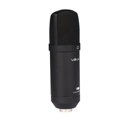 Vault Condenser Microphones Vault VCM Studio Condenser Microphone with XLR Cable, Tripod, Mount and Foam Pop Filter