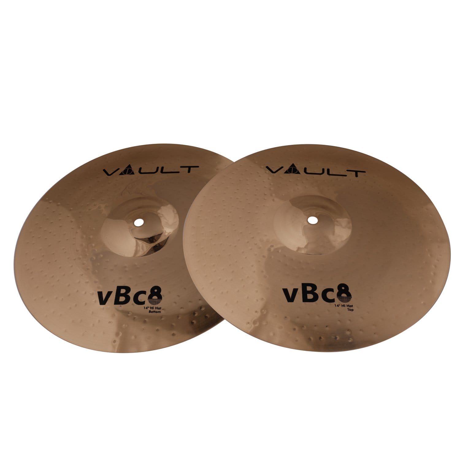 vault cymbal packs vault vbc8 cymbal pack (14inch hi-hats,18inch crash, 20inch ride)