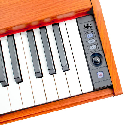 vault digital pianos vault avanti 88 key digital piano with weighted keys and u type stand