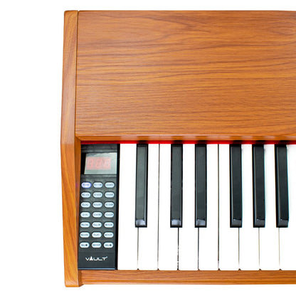 vault digital pianos vault avanti 88 key digital piano with weighted keys and u type stand