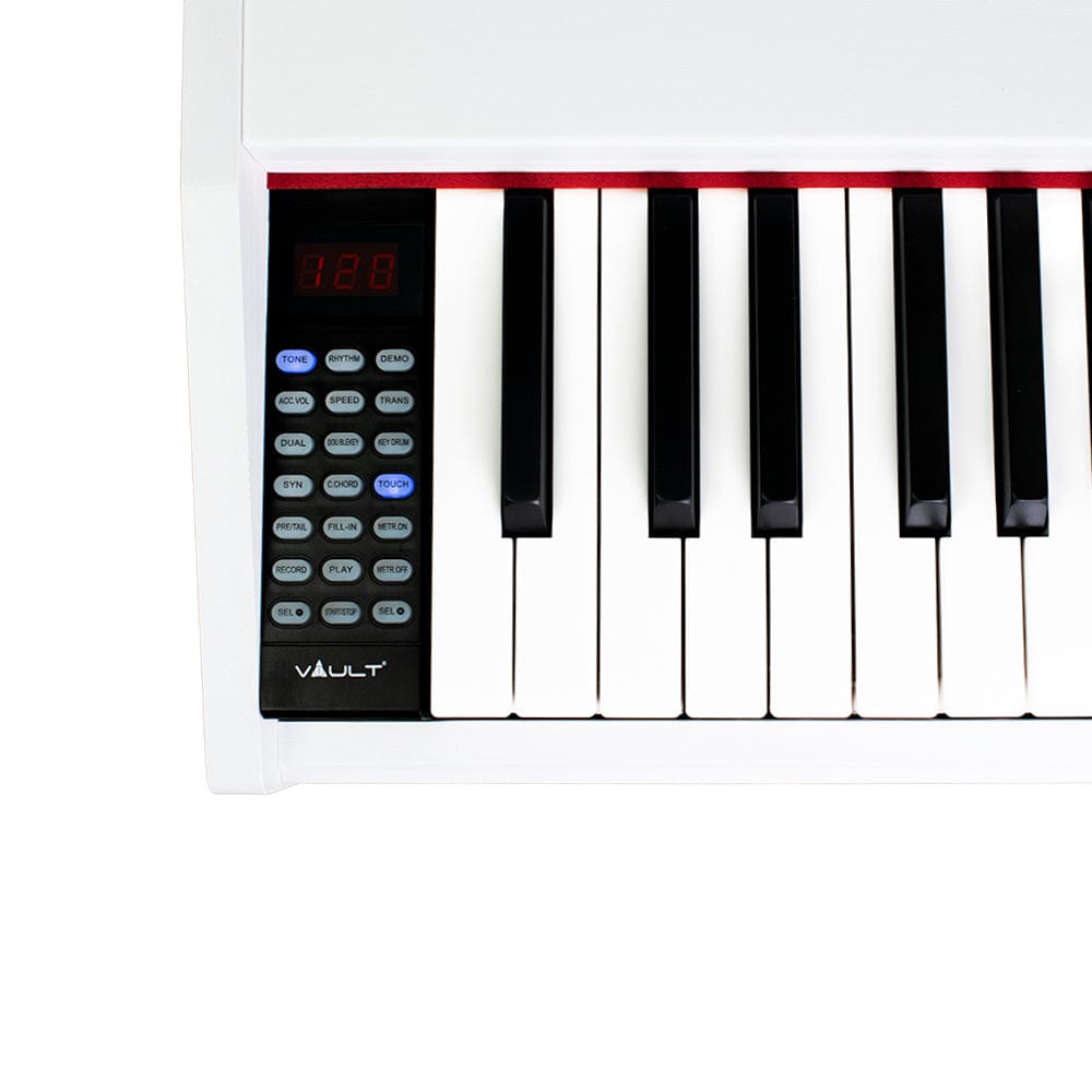 Vault Digital Pianos Vault Avanti 88 Key Digital Piano with Weighted Keys and U Type Stand