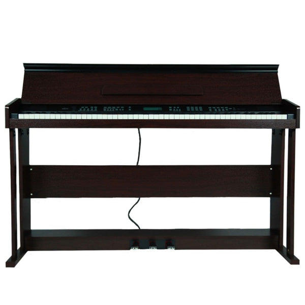 vault digital pianos walnut brown vault caesar mk2 88 key digital piano  #color_walnut-brown