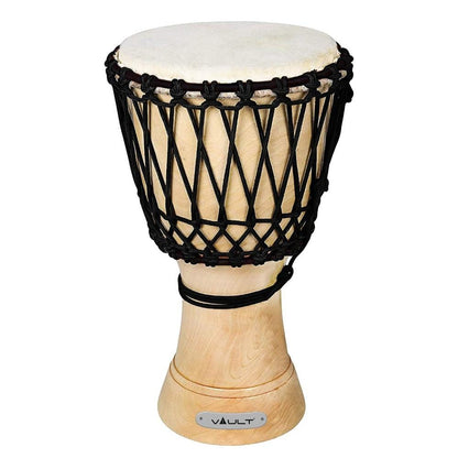 Vault Djembes 8-Inch / Natural Vault DJ Mango Wood Djembe With 3 Year Warranty