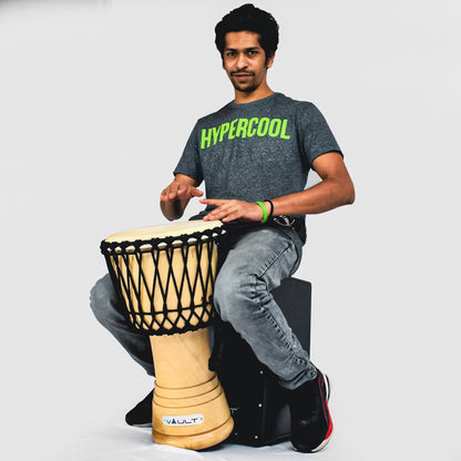 Vault Djembes Vault DJ Mango Wood Djembe With 3 Year Warranty