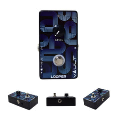 Vault Effect Pedals Vault Looper Guitar Effects Pedal with 10 Minutes Looping and Unlimited Overdubs