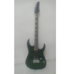 Vault Electric Guitars 202301972947 Vault RG1 Soloist Premium Electric Guitar - Transparent Green Burst - Open Box B Stock