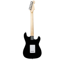 Vault Electric Guitars Black Vault ST1M Left-Handed 6-String Electric Guitar - Black