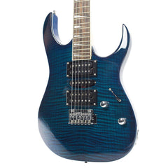 Vault Electric Guitars Bundles Vault RG1 Soloist Premium Electric Guitar with Gigbag, Amplifier, Tuner, Cable, Polishing Cloth & Ebook