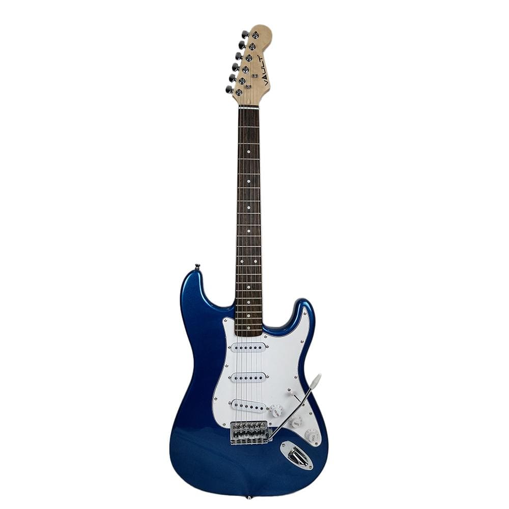 vault electric guitars bundles vault st1rw electric guitar digitech element xp elmtxpv-01 guitar processor bundle    #color_metallic-blue