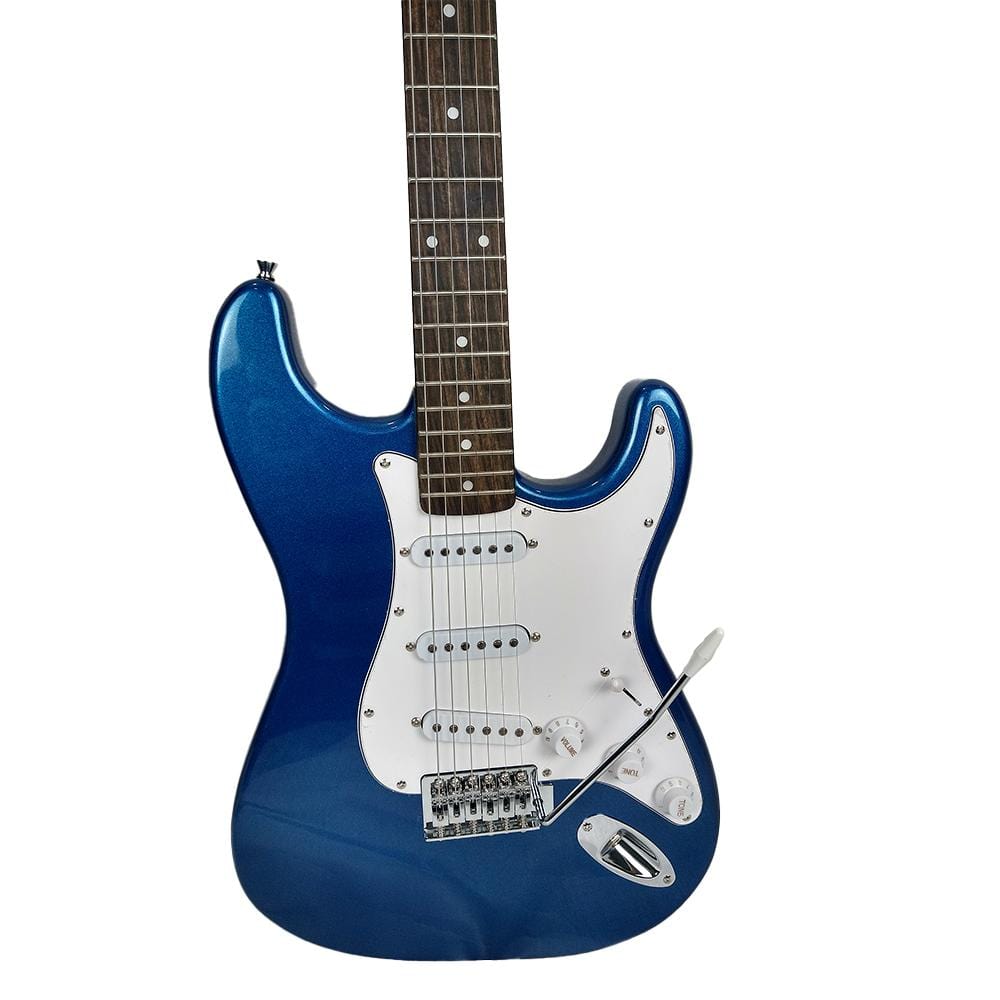 vault electric guitars bundles vault st1rw electric guitar digitech element xp elmtxpv-01 guitar processor bundle    #color_metallic-blue