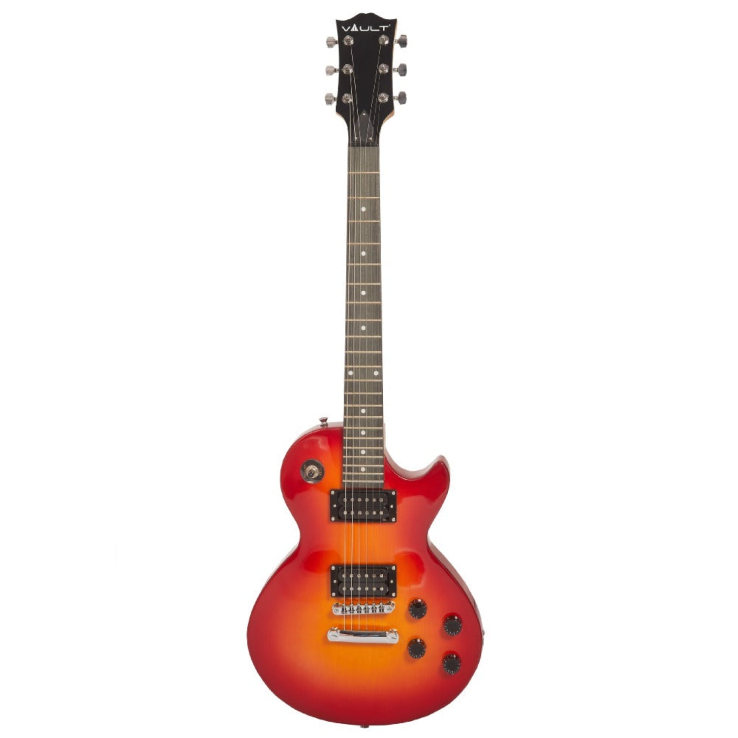 Vault Electric Guitars Cherry Sunburst Vault LP1 Les Paul Style Electric Guitar#Colour_cherry sunburst