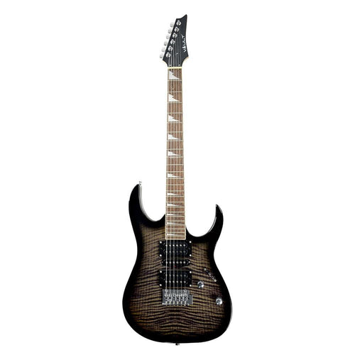 vault electric guitars transparent black / walnut vault rg1 soloist premium electric guitar#color_transparent-black,fretboard_indian-laurel