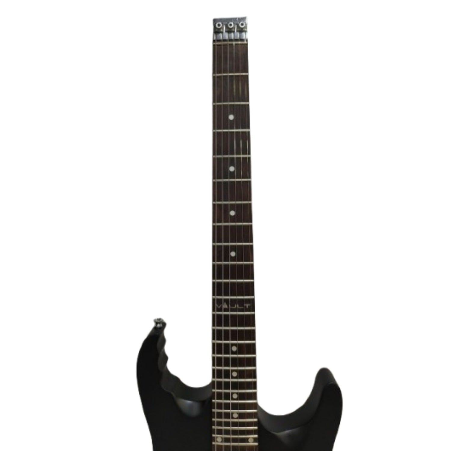Vault Electric Guitars Vault HL1 Headless Electric Guitar with GigBag#color_matte black 