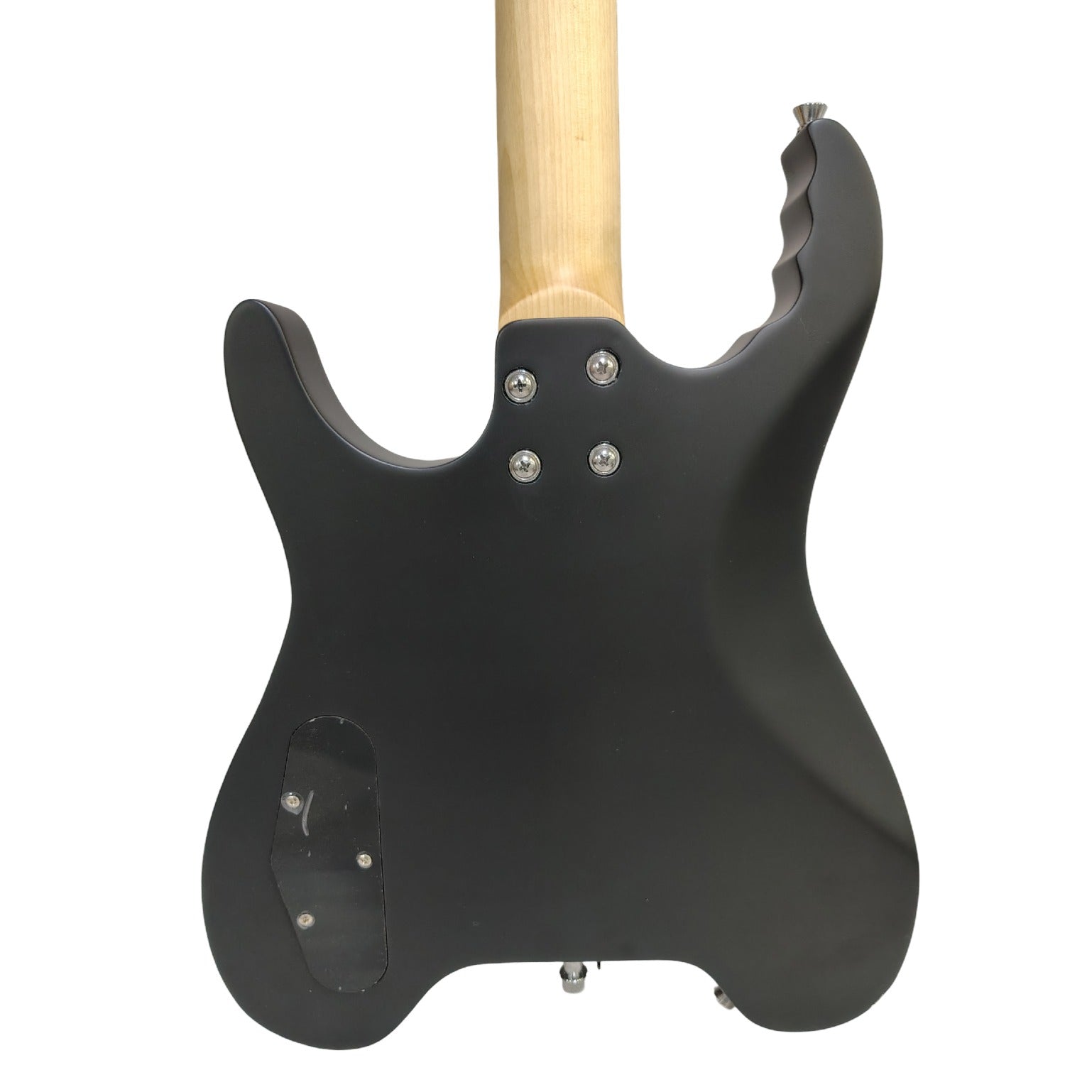 Vault Electric Guitars Vault HL1 Headless Electric Guitar with GigBag#color_matte black 
