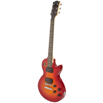 Vault Electric Guitars Vault LP1 Les Paul Style Electric Guitar#color_cherry-sunburst