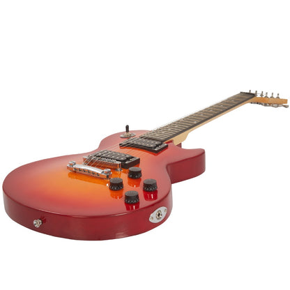 Vault Electric Guitars Vault LP1 Les Paul Style Electric Guitar#color_cherry-sunburst