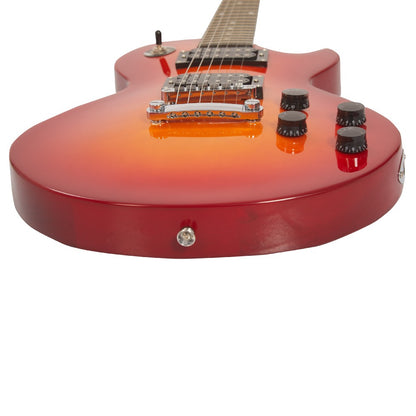 Vault Electric Guitars Vault LP1 Les Paul Style Electric Guitar#color_cherry-sunburst