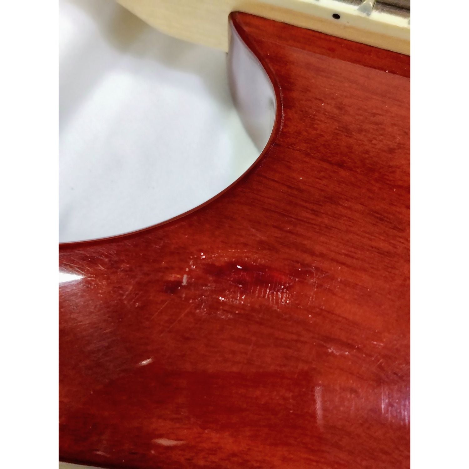 Vault Electric Guitars Vault Performer Pro RG 6 String Electric Guitar - High Gloss Solid Mahogany - Open Box #barcode_202401029775