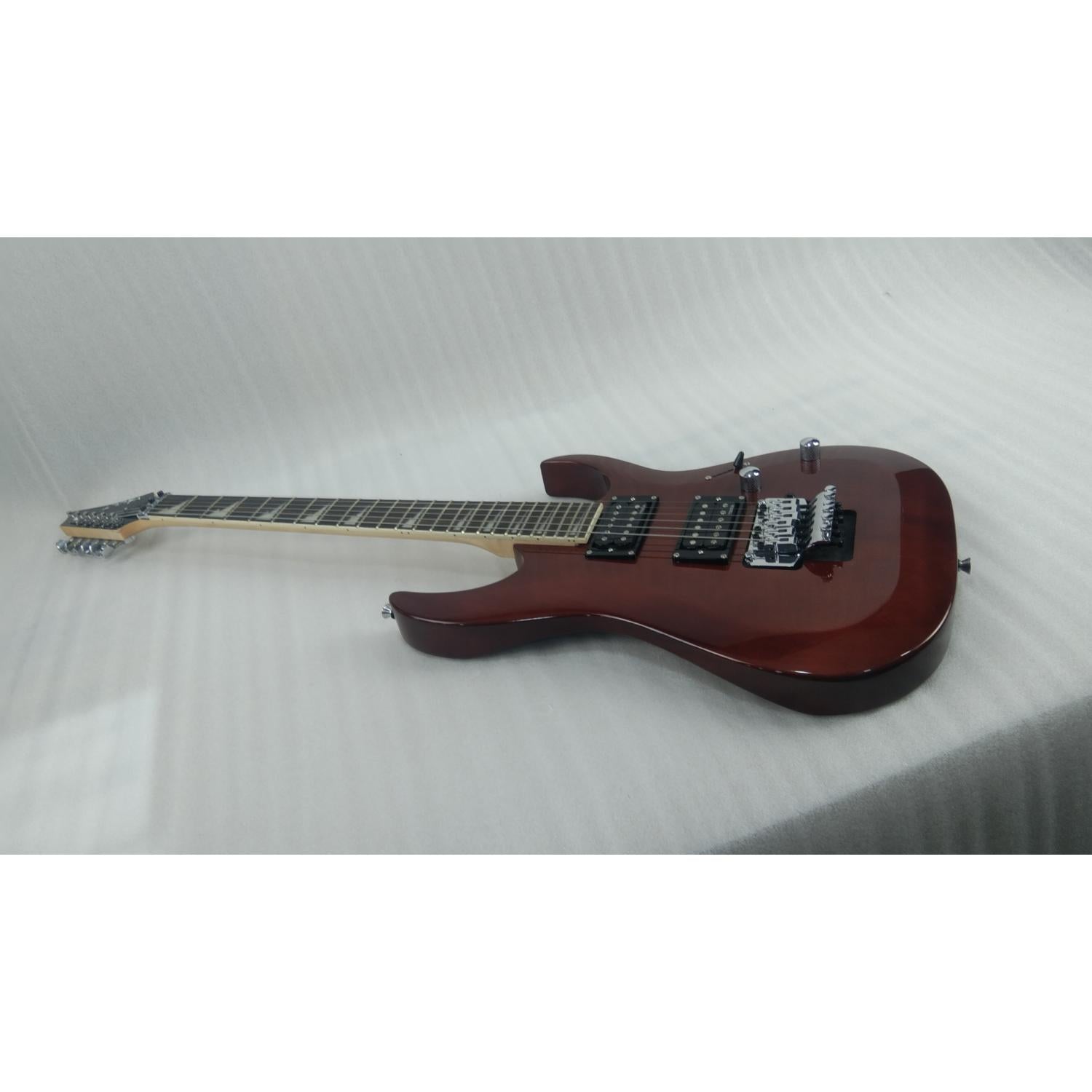 Vault Electric Guitars Vault Performer Pro RG 6 String Electric Guitar - High Gloss Solid Mahogany - Open Box #barcode_202401029780