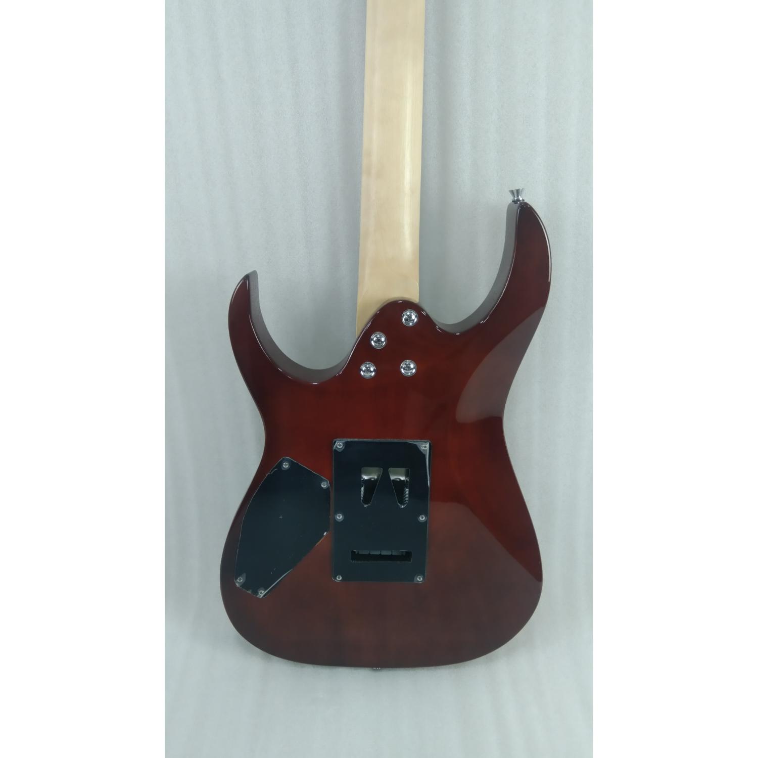 Vault Electric Guitars Vault Performer Pro RG 6 String Electric Guitar - High Gloss Solid Mahogany - Open Box #barcode_202401029780