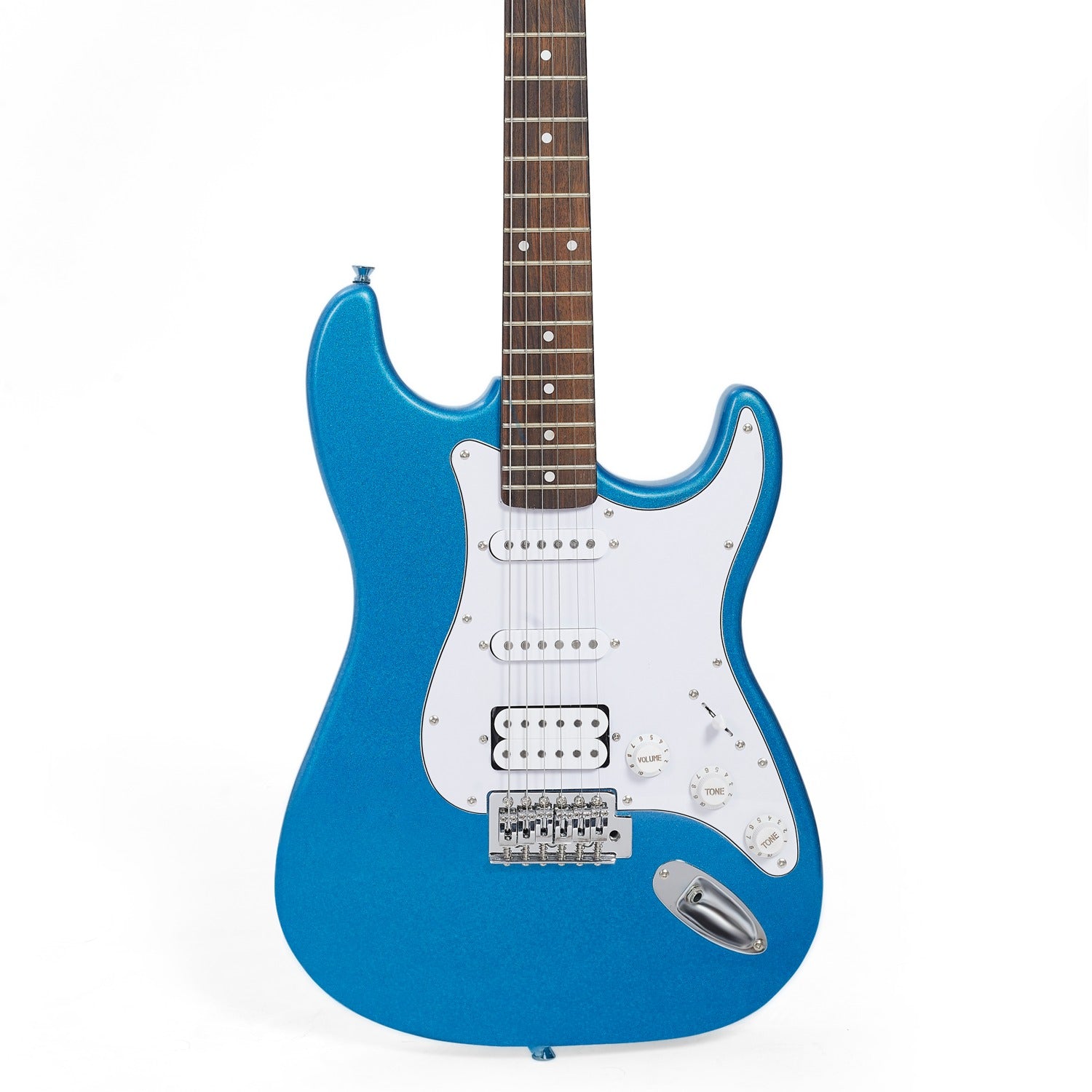 Vault Electric Guitars Metallic Blue / Indian Laurel Vault ST1 Premium Electric Guitar #color_metallic-blue,fretboard_indian-laurel