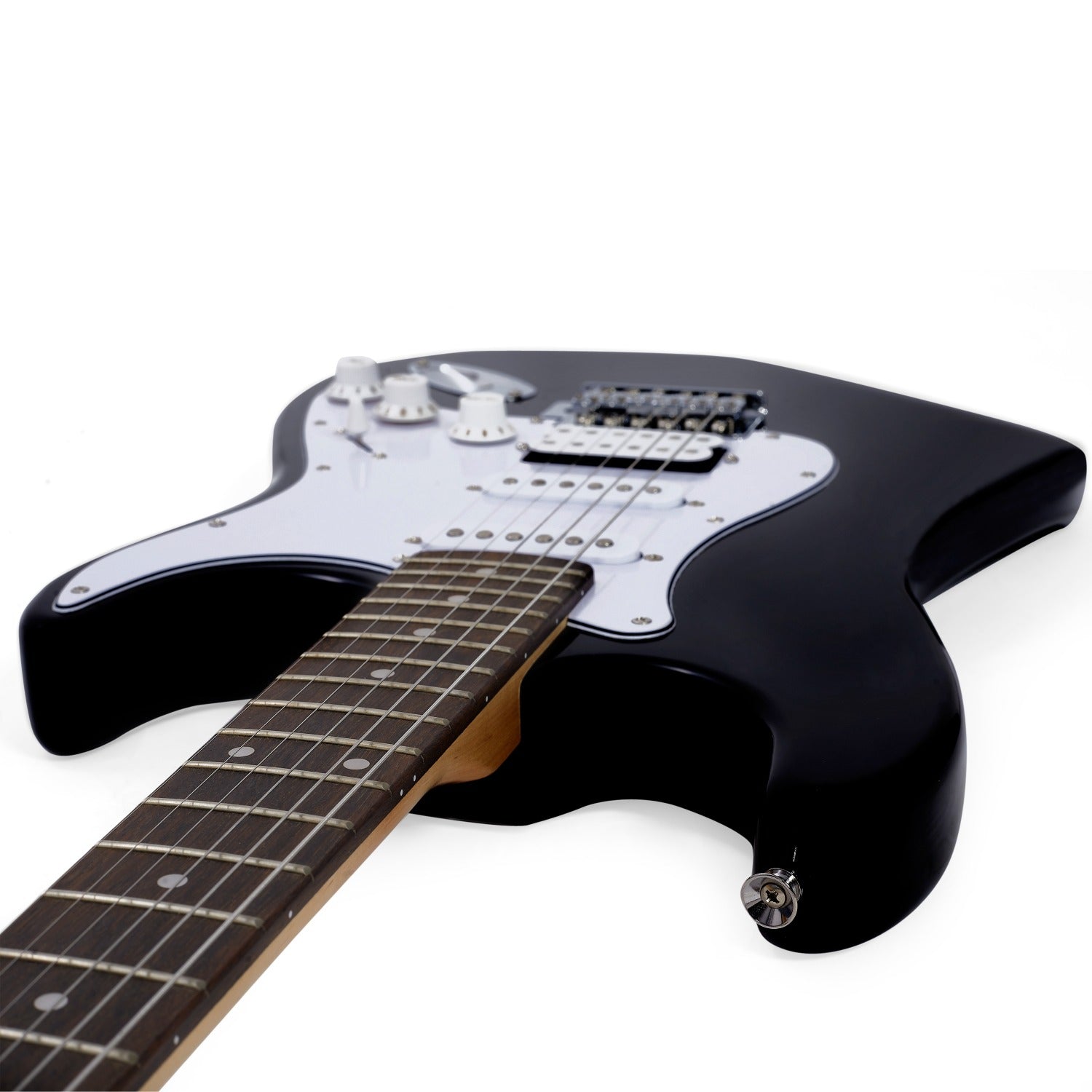Vault Electric Guitars Vault ST1 Premium Electric Guitar #color_black,fretboard_indian-laurel