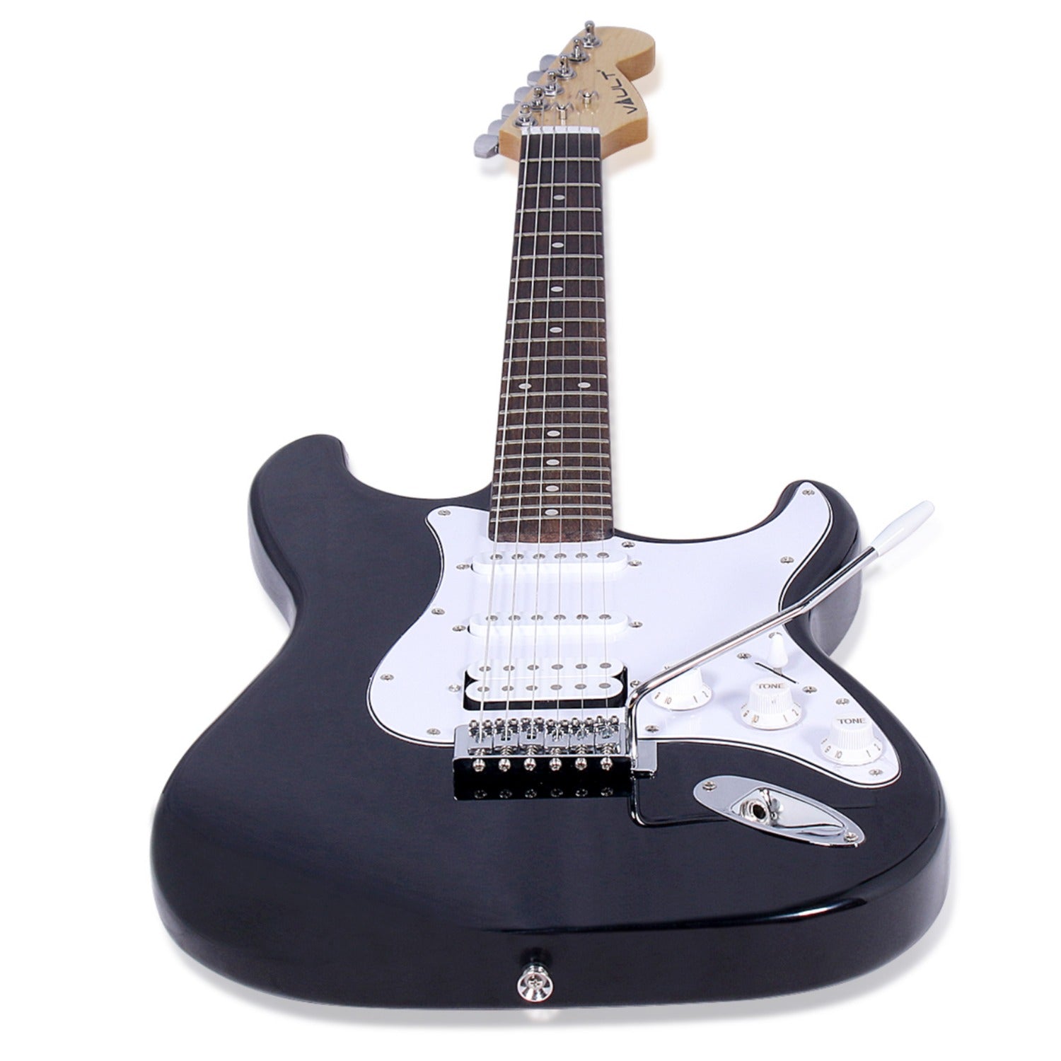 Vault Electric Guitars Vault ST1 Premium Electric Guitar #color_black,fretboard_indian-laurel