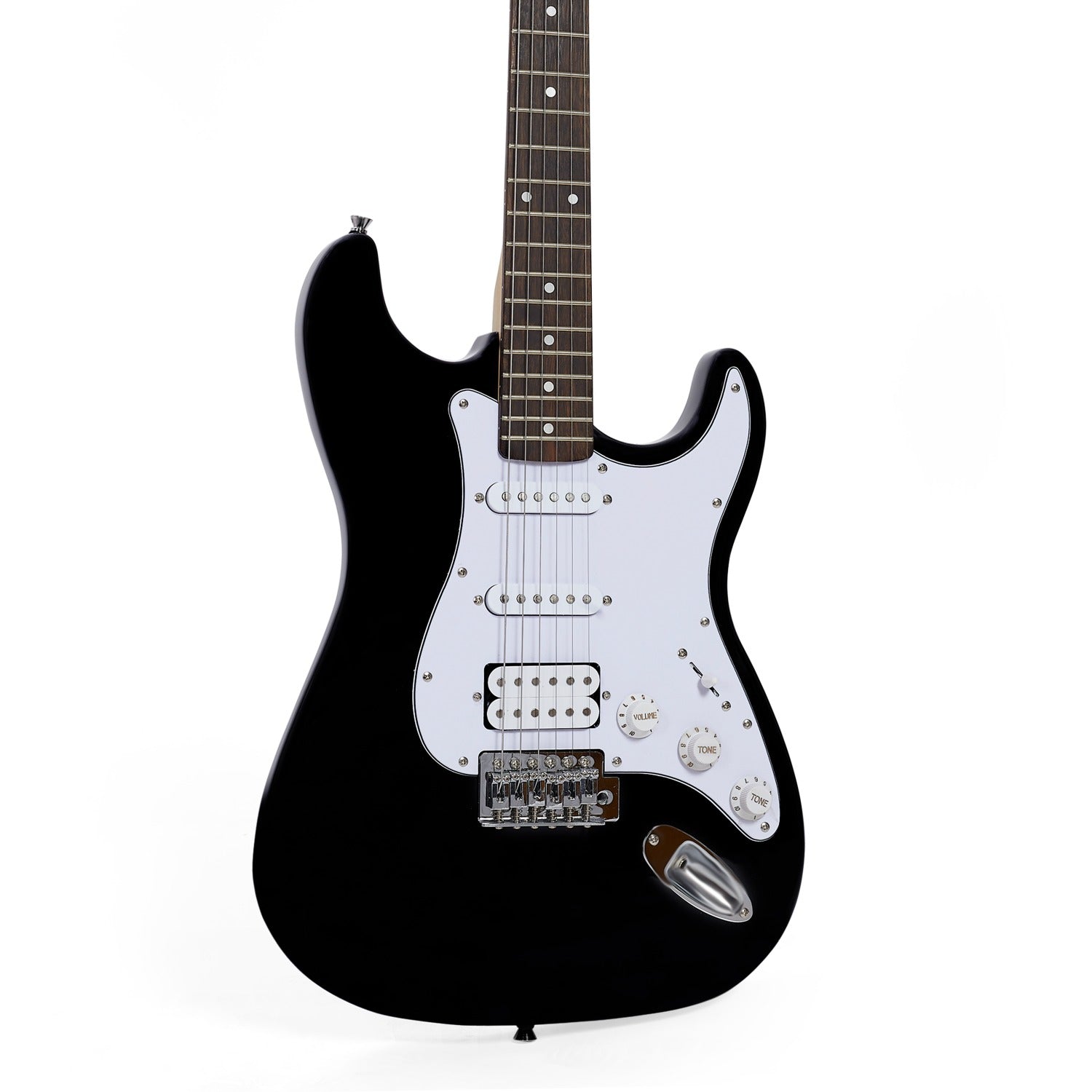 Vault Electric Guitars Vault ST1 Premium Electric Guitar #color_black,fretboard_indian-laurel