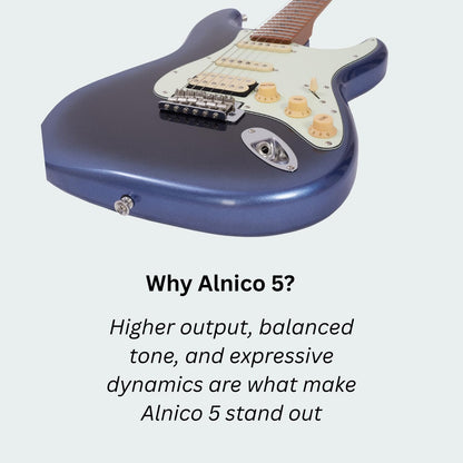 Vault Electric Guitars Vault ST2 Stratocaster Style Electric Guitar with Premium Alnico 5 Pickups