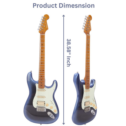 Vault Electric Guitars Vault ST2 Stratocaster Style Electric Guitar with Premium Alnico 5 Pickups