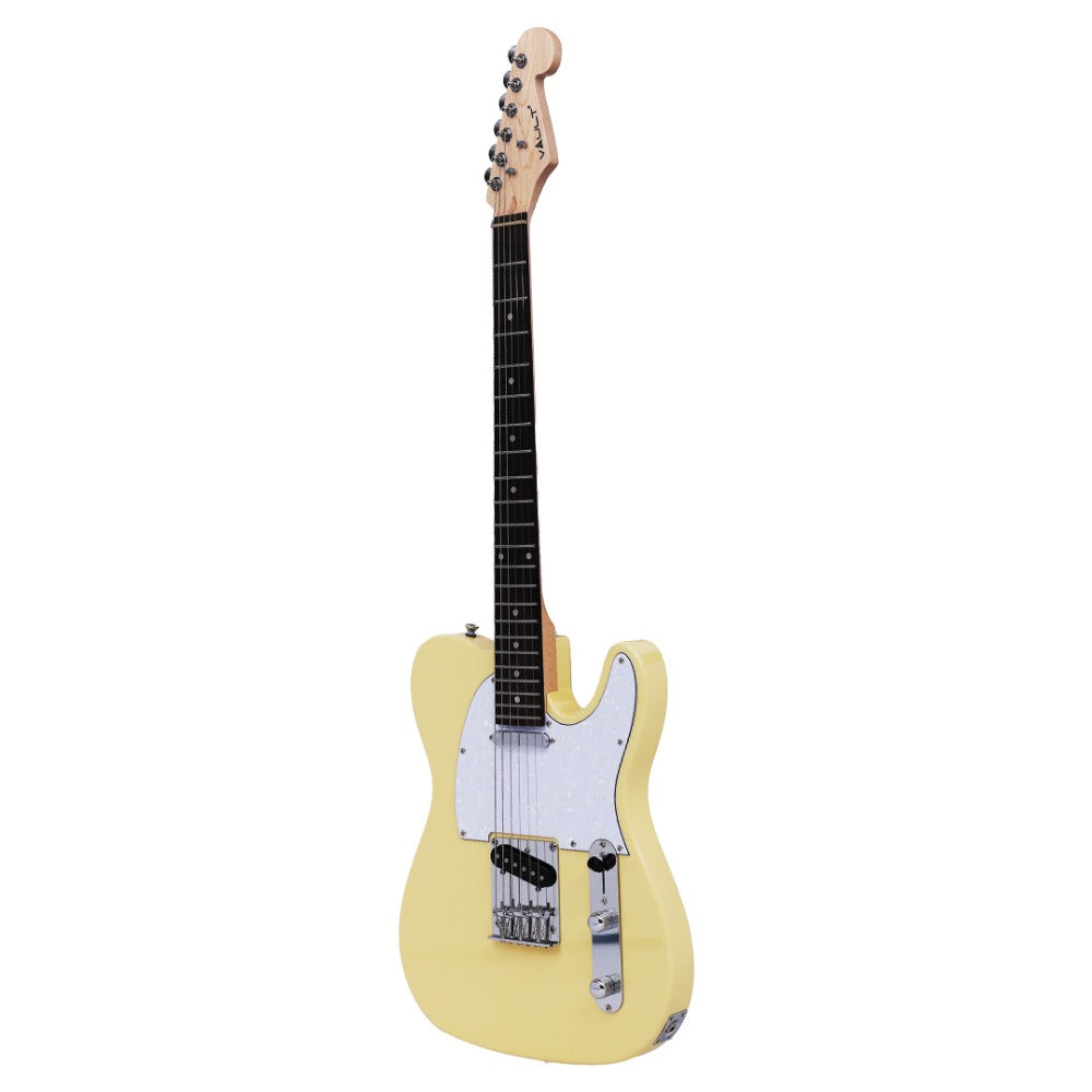Vault Electric Guitars Vault TL2 Telecaster Style Electric Guitar with Premium Alnico 5 Pickups#colour_buttercream