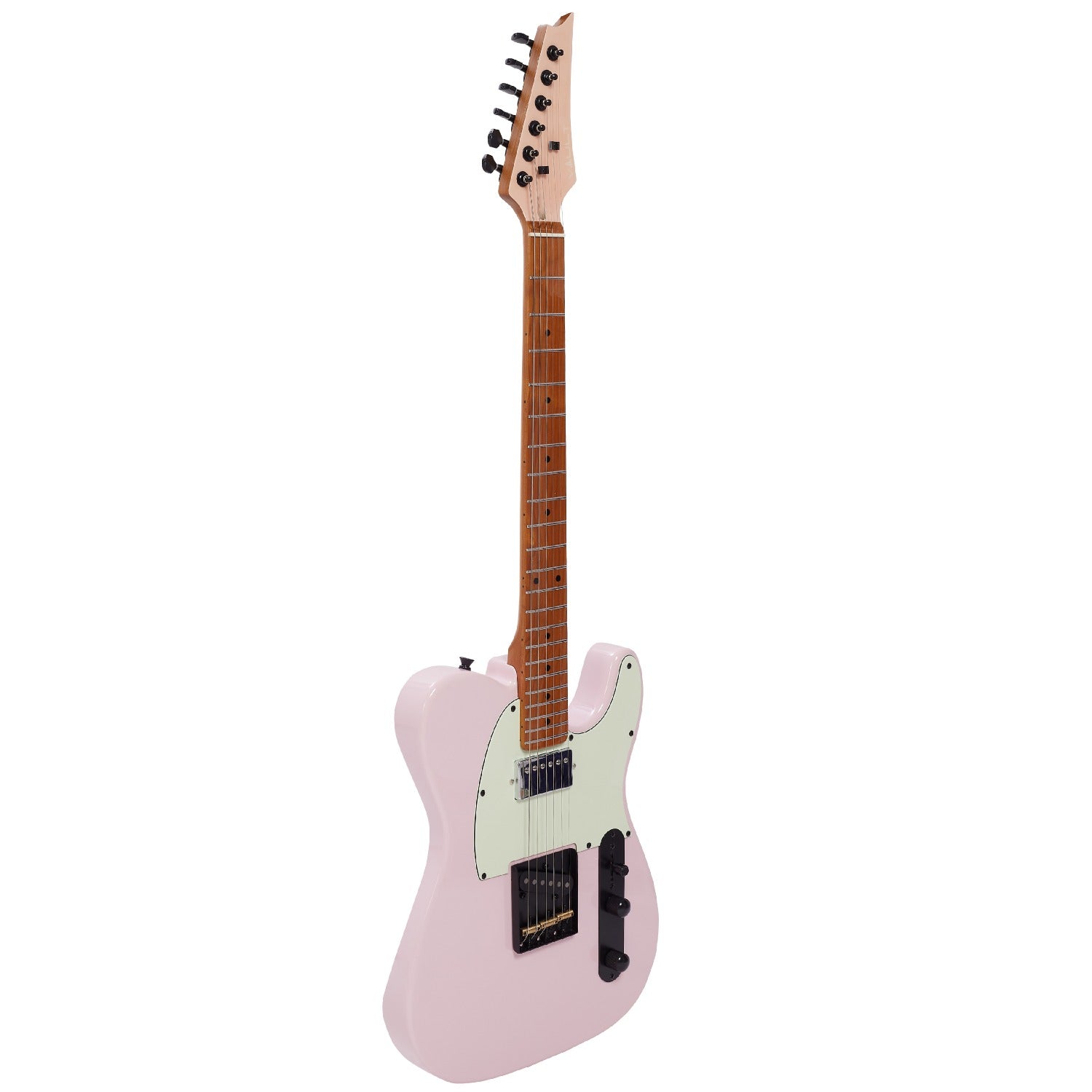 Vault Electric Guitars Vault TL2 Telecaster Style Electric Guitar with Premium Alnico 5 Pickups#colour_babypink