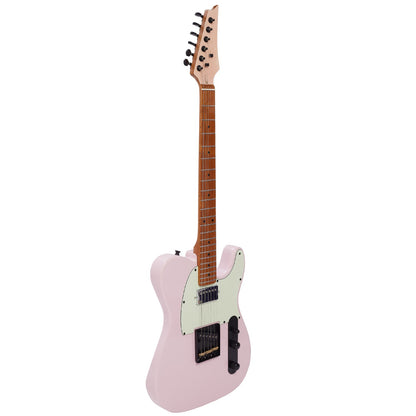 Vault Electric Guitars Vault TL2 Telecaster Style Electric Guitar with Premium Alnico 5 Pickups#colour_babypink
