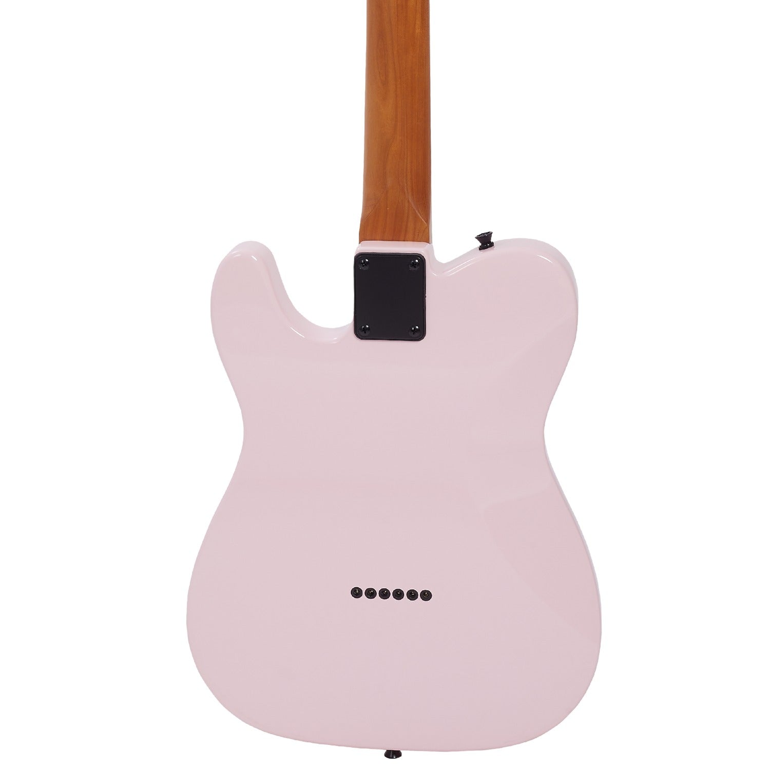 Vault Electric Guitars Vault TL2 Telecaster Style Electric Guitar with Premium Alnico 5 Pickups#colour_babypink
